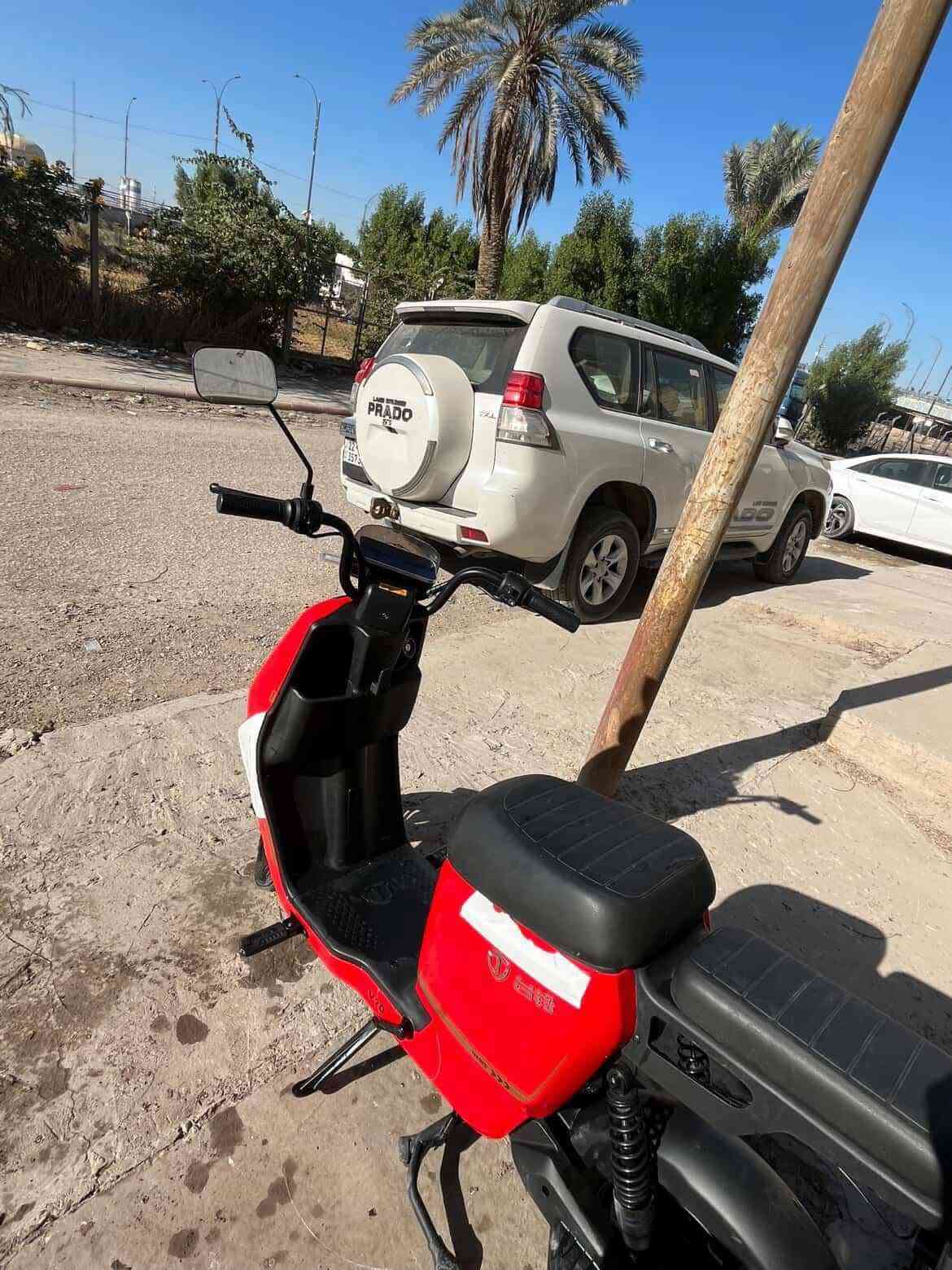 السلام عليكم 
دراجه شحن تسيلا للبيع 
ملف 2000w
6بطاريت 
البطاريات تاخذهن بل كارتون جديد غير مستعمل 
تاير 12نفس مال ماكس 
دراجه نضيفه كلش  
مكاني بابل الحله 
السعر 425وبي مجال
اي استفسار اتصال 

***********
