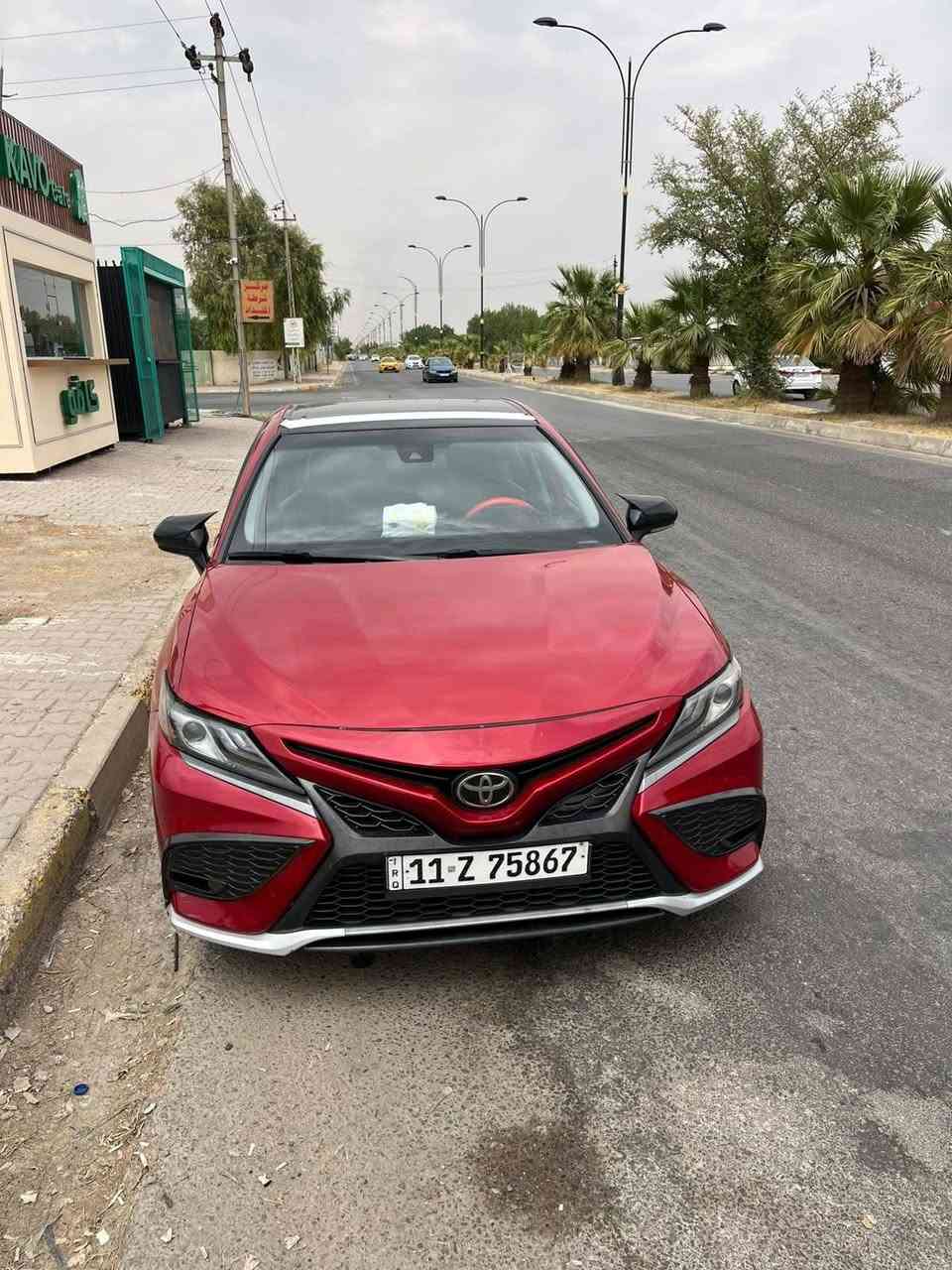 السلام عليكم 
كامري للبيع وارد امريكي 2023 مواصفات xse
فول فول سياره بيه 3قطع رقم بغداد مشروع وطني باسمي ثاني يوم تحويل لون ماروني سياره جديده بمعنه كلمه
الموصفات
كشنات تدفئه
حساسات
تحديد مسار
سقف بانورامي
تحكم علئ منحدرات
بصمه 
مثبت سرعه
مراقبه نقطه العمياء
رادار امامي خلفي
شاشه كبيره
سياره فول مواصفات
السعر 200$
***********
