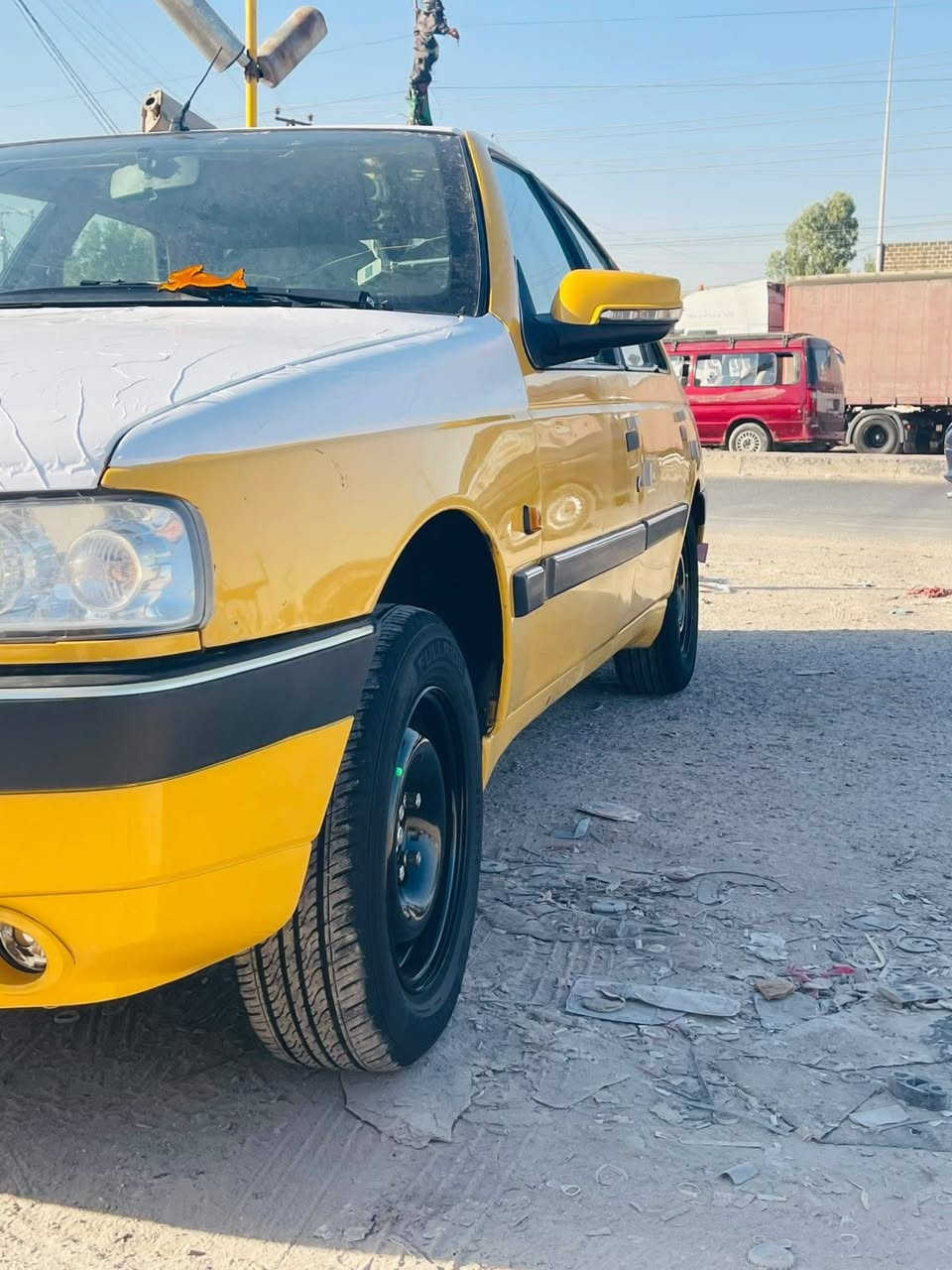 السلام عليكم بيجو
سياره كير ومكينه خير من الله صدر جديد سياره جاهزه تبريد شغال رقم انكليزي بسمي مصفره هيئة وغرامات هزه جديده  السعر ٣٥ وبيها مجال
*********** اتصال
*********** فقط واتساب
العنوان الزعفرانيه
