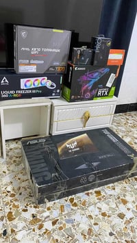 7800x3d  معالج سعره 300 الف.  Rtx 3080 10gb aorus master كارت شاشه سعر...