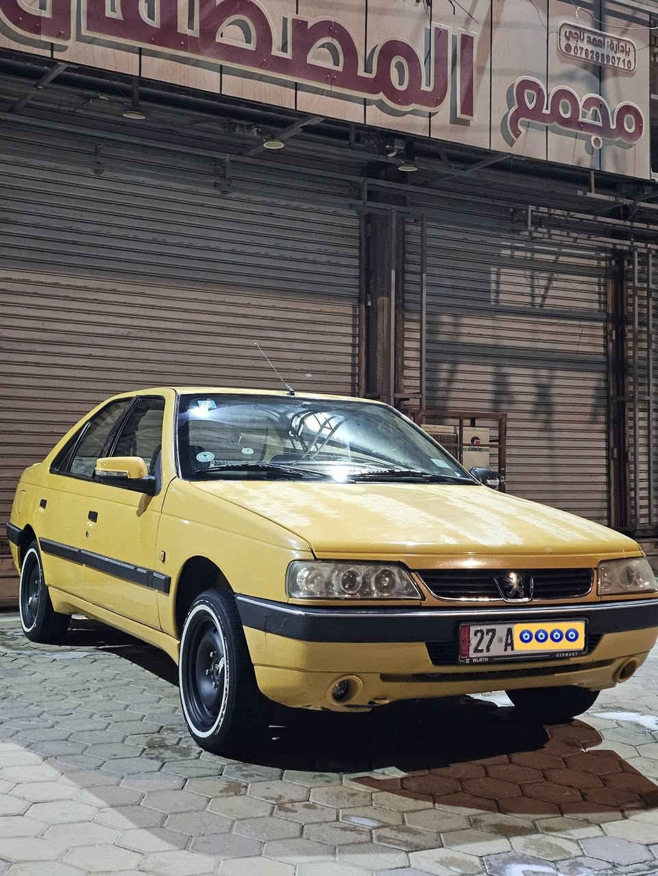 بيجو405 مديل 2016 السياره بسمي بسمي تحويل ثانيوم  ارقام انكليزي سنويه لل27 السياره جاهزه كير مكينه كفاله تبريد تتفئه شغالات بيه جاملغ مبدل جهة الصدر وبيه ضربه يم قبق البانزين  سياره مكانه ناصريه مركز  الاتصال*********** وبيه واتساب  هذا رقمي وخابرني وبيك خير وتدلل
لاتراسلني عالماسنجر ماجاوب
