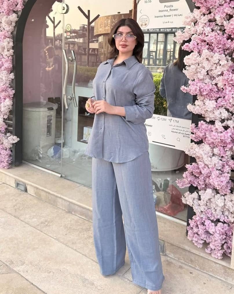 *جدييييييد وحصرري*
تكرار 😍😍
موسم صيف 2026 😍😍🔥

. مستمررين معكم بالترندات الأيطالية الفخامة 😍

. أحلى ترند أيطالي طقم سبور 😍

سيت للصبايا  قطعتين بنطلون بوت كات مع قميص قماش مكفوووول 💯💯
الالوان بصور مطابقة للواقع 😍
القياسات فري
40/42/44/46/48

 💸💸 السعر 💥💥
تسليم مباشر 📤📤
وتوصيل فوووري 🚨🚨
متوفر جملة ومفرد 💞
للطلب مراسله الصفحه او عبر الرقم التالي:
***********
