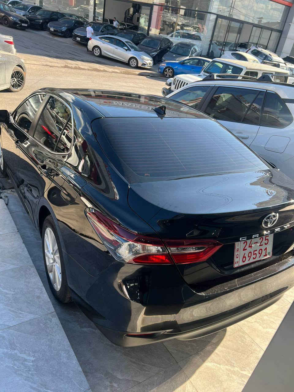 كامري ٢٠٢٤ موصفات LE معروفة ماشي  ٢٥ سيارة جدن نضيف كير محرك شرط سيارة بس بيهة بونيد صبغ سعر ١٧٥ ورقة ومجال رقم صاحب سيارة *********** واتساب كورك موجود دهوك, العراق

نص مكتوب في الصور:
- 24-K 14753