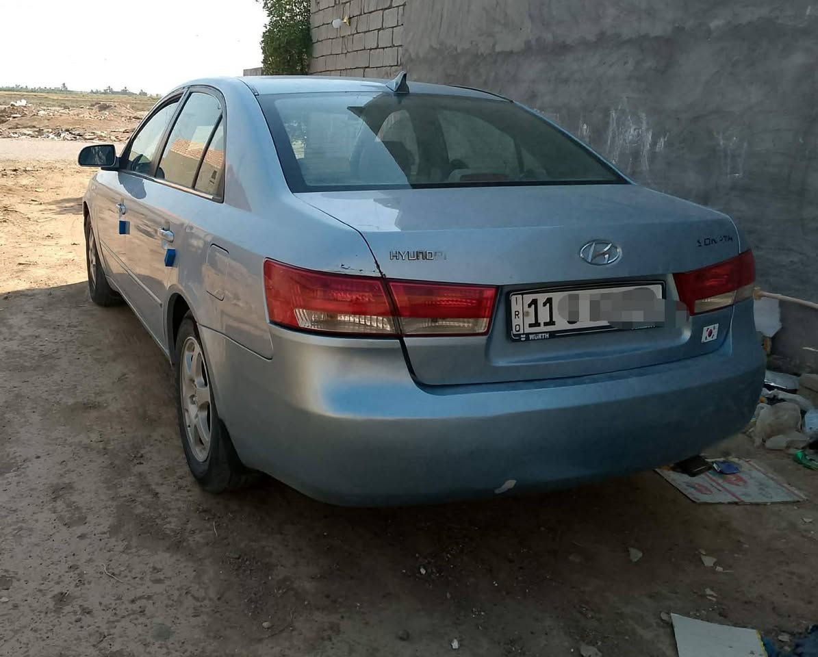 العنوان : بغداد التاجي
الممشى :  192 حقيقي
السعر :86 وبيها مجال 
الهاتف : ‏‪***********‬‏
سوناتا مديل 2008 امريكي  مكينع 4 .2400 المرغوب رقم بغداد تحويل مباشر جاهزه من كل النواحي ومال جناي كير محرك صدر كهربائيات كله جديد صبغ عام للجماليه جاهزه بس تبريد عاطل  تخم تاير شاشه تحكمات استيرن
