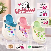 كروكس نسائي • 37-41 • 12 زوج