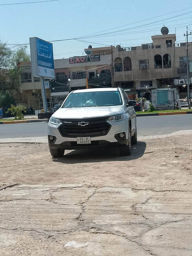 🚘 شفر ترافيرس للبيع أو مراوس

▪️ موديل 2021
▪️ محرك 6 سلندر
▪️ رقم بغداد إنجليزي
▪️ السيارة باسمي
▪️ حادثها جاملغ وبنيد فقط
▪️ شبر صبغ
▪️ الباب الخلفي جهة السائق ربع صبغ
▪️ ماشية 111 ألف ميل
▪️ كشنات منفصلة
▪️ نظام سياحي

💰 السعر: 215 وبيه مجال

📍 بغداد
📞 ***********

