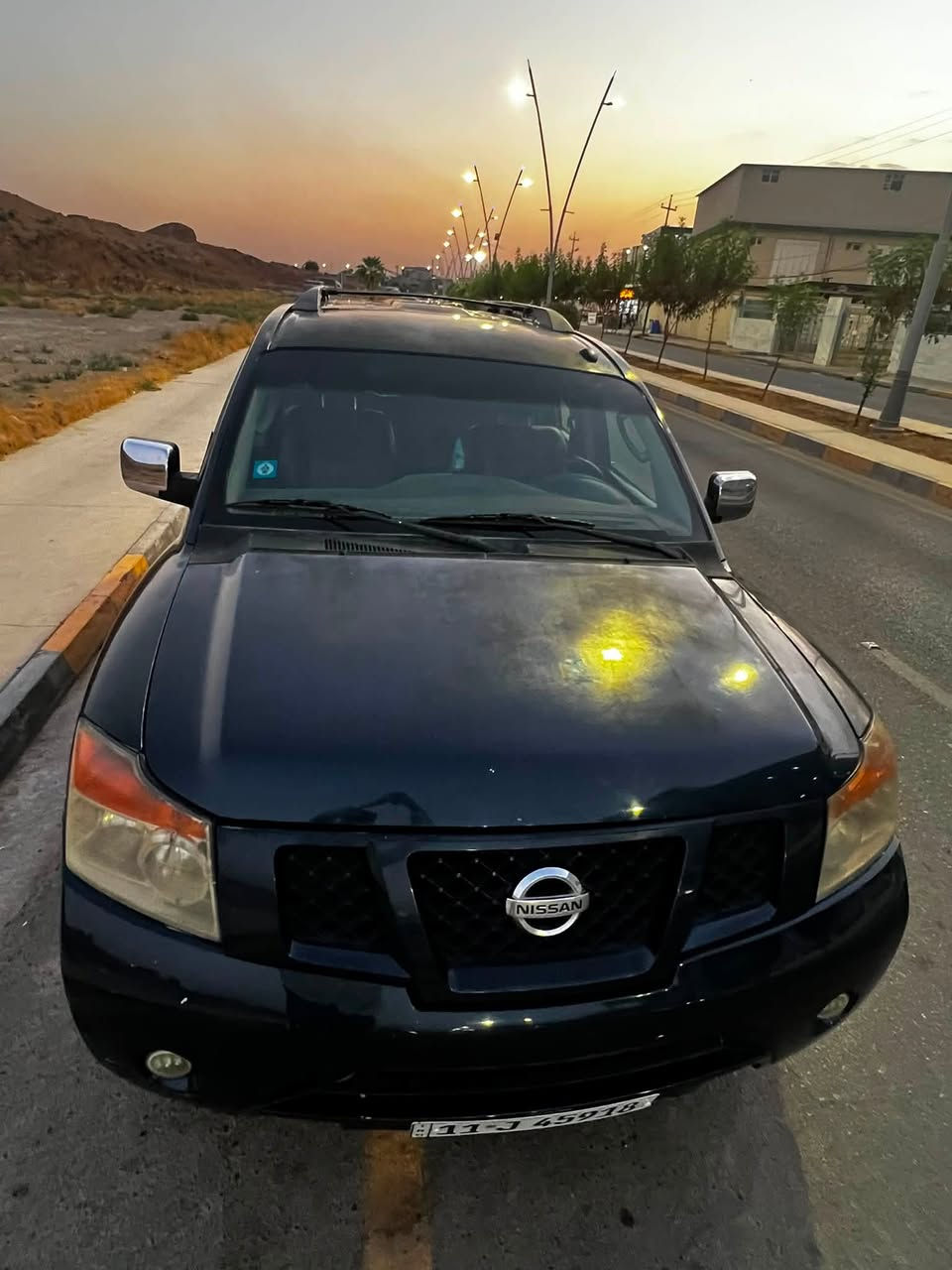 🚙 نيسان أرمادا 2008
🇺🇸 وارد أمريكي
🎨 مصبوغة عام
وموضح بالصور 
📋 رقم بغداد الجديد
🇮🇶 مشروع وطني
📍 المكان: الموصل
رايدها 90 ورقة لشراي يتصل 

📞 للاستفسار والاتصال:
***********
***********
