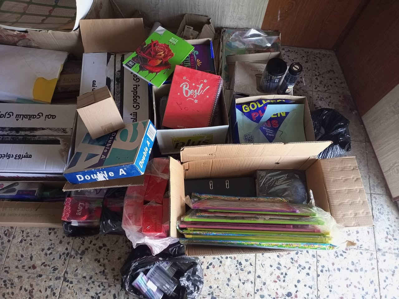 السلام عليكم
اغراض قرطاسية ومستلزمات مدرسية للبيع بالجملة بأسعار مناسبة
للاستفسار الاتصال على الرقم ***********
