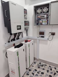 بسم  الله  الرحمن الرحيم   ل اول مرة  بطاريات 16kw  ضمان  ١٠ سنه  ٨٠٠٠...