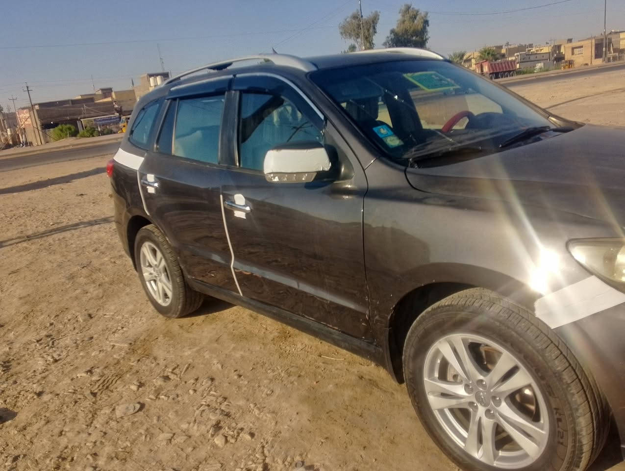 سلام عليكم سنتافي خليجي بغداد بسمي 2010  مكينه كير تخم تاير تبريد  قطعتين سبعه راكب سياره جاهزه خير من الله مكان بغداد النهروان سعر 95 وبيها مجال بسيط كلش مامتواجد على النت فقط على الخط اتصال ***********
