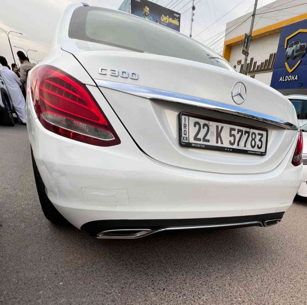 مرسيدس C300 • وارد امريكي • تحويل ثاني يوم