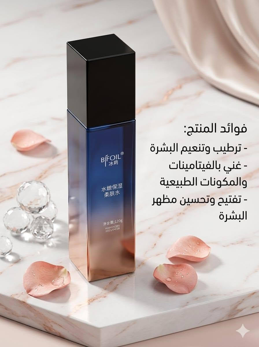 تونر وجه • طبيعي • مرطب