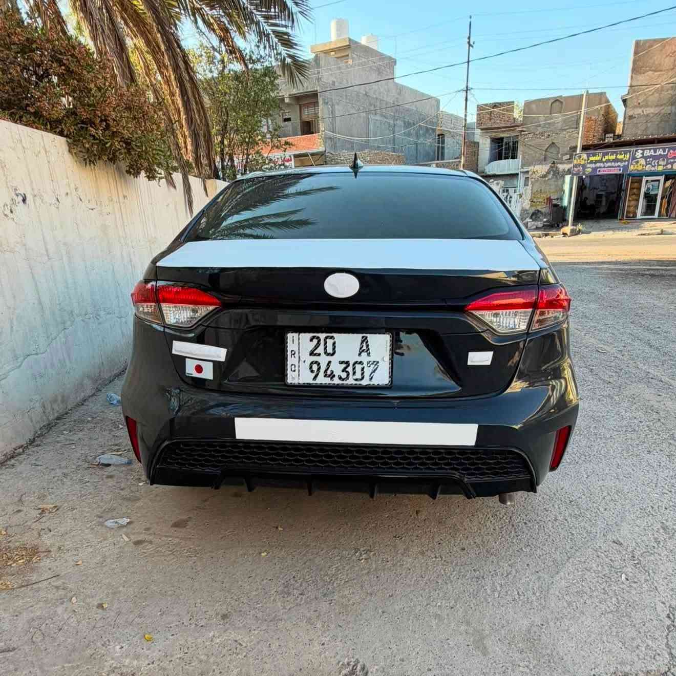 سلام عليكم 
كورلا وارد امريكي 
مديل ٢٠٢٣
لون اسبنتي 
حجم المكينه ٢٠٠٠ بانزين 
تخم تاير جديد 🛞
تبريد ثلاجه ❄️
صدر بجيس 
سونار بلمنشور 
رقم ديالى بسمي 
سعرها ١٢٠وبيها مجال لطيبين 
شراي يتصل وبي خير ودلل 
***********
