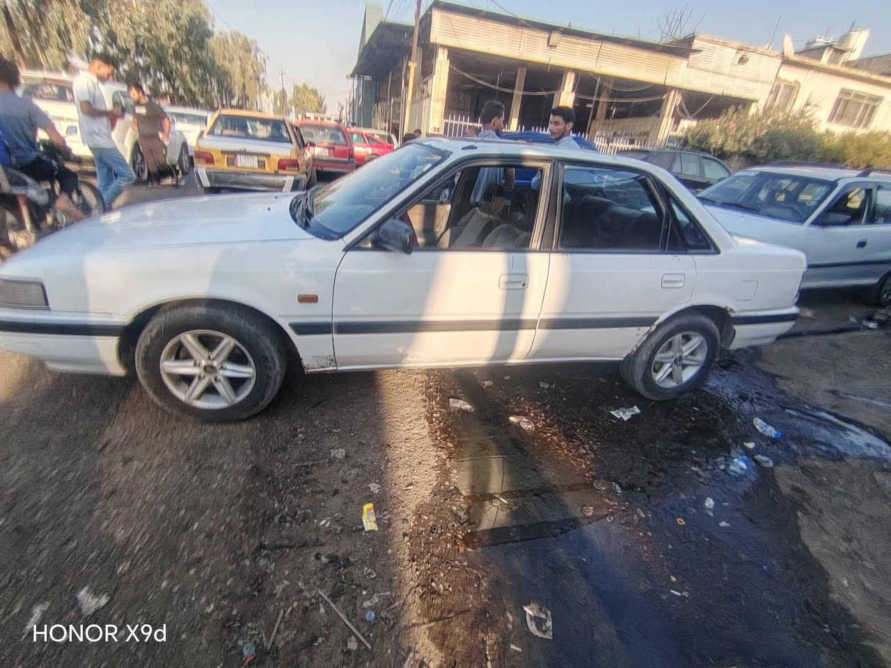 مازدا للبيع صندوق 
موديل 1991رقم نينوى الماني حجم 626محرك 8بخ شرط التحويل بدون صبغ بدون ضرر جامات كهرب مرايات كهرب ستيرن كهرب سياره بلادي مكانها الموصل بادوش 
مابيها اي شي شرط 
السعر 35 وبيها مجال 
للاستفسار اكثر الاتصال عل الرقم
***********
***********

نص مكتوب في الصور:
- HONOR X9d
