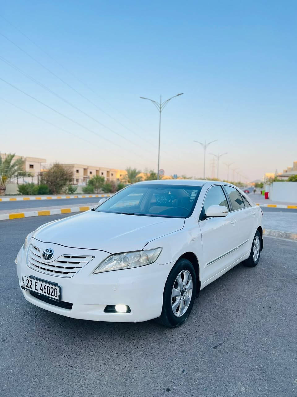 تويوتا كامري 2008 خليجي
سعر مناسب جداً 113$وبيها مجال
رقم اربيل دولي جديد (شرط التحويل والغرامات)
محرك 2400 (، لا تنقيص، لا تبخير) شرط
كير (شرط مامفتوح ، بدون أي عيب)
تبريد ثلج (شرط)
مواصفات GLX

المواصفات:
تبريد قطعتين
حساسات خلفية
صدر امامي وخلفي (جديد)
4 دسك
5ويل كب
تحكم مري كهربائي
تحكم سترين جهتين 
ومثبت سرعه
اشاير بالجاملغات (جانبية)
شاشة + كاميرا

السيارة جديدة (ترايها زيرو) شرط
السيارة كفالة من الصبغ و التبديل والبارد والرصعات 

مكان السيارة: صلاح الدين - تكريت
السعر: 113وبيها مجال 
للتواصل: ***********
