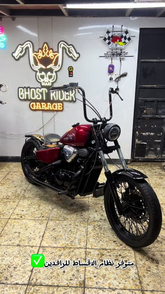 ⁨	⁨	سلام عليكم اخوتي🤍 Honda steed 400cc بدون رقم❌ الادامه  بلكات دينسوا مع روس✅ كابريتر جديد كامل✅ فلتر شوتة✅ ماء راديتر الماني مع تنضيف ✅ تايرات جديد مع جوابة✅ دهن الماني اصلي مع فلتر✅ كشن بوبر جديد✅ زنجيل جديد✅ تجفيت دبلات ✅ ادامه كامله على كهرباء قاعدة فيوزات مع شخاطة مع فيشة مع باتري مع مكثف شحن✅ كلة جديد  يعني مختصر مانطيك بس دراجة شكل و تشبع عطلات  انطيك دراجة تاخذها تتونس✅🔥 السعر 12 ونص 🔥 متوفر الاقساط الموضفين حاملين ماستر الرافدين توصيل متوفر لكل العراق 🚚  للحجز و الاستفسار مراسلة الصفحة  او الاتصال ☎️ *********** العنوان📍بغداد الشعب شارع الاسواق المركزية ب نهايتة قبل النادي العربي  #كوست_رايدر_كراج #العراق_السعوديه_الاردن_الخليج #هوندا #الشعب_الصيني_ماله_حل😂😂 #هارلي 

نص مكتوب في الصور:
- متوفر نظام الاقساط للرافدين
