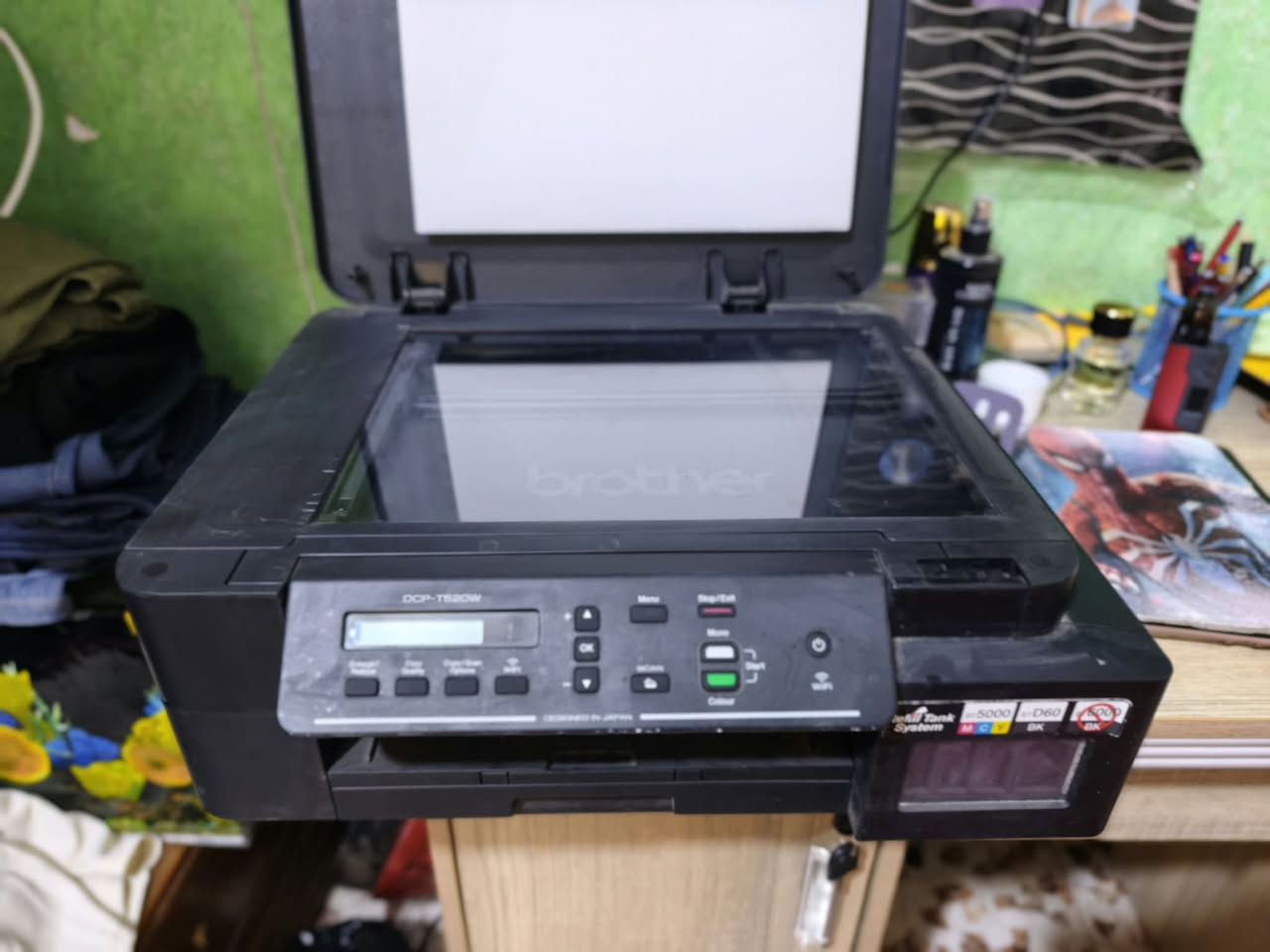 طابعة DCP-T520W • حبر تانكي • نسخ سكانر