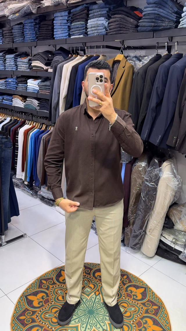 قميص قطن ١٠٠٪ • ٨ ألوان • قياسات S-XXL