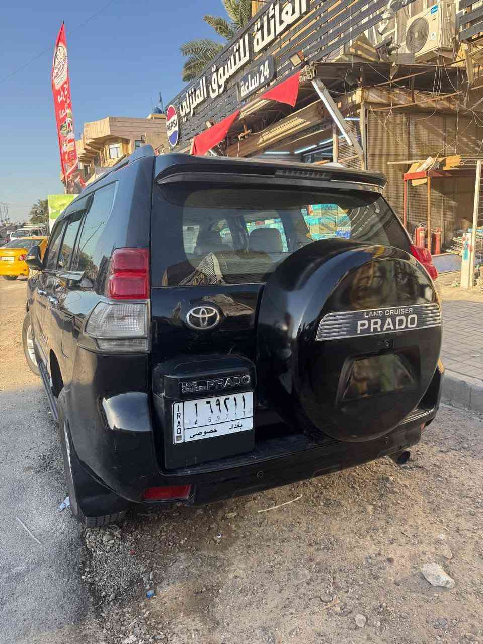 السلام عليكم.. للبيع أو مراوس ببرادو احدث او جيتور jt او بلسايد..
سيارة برادو موديل ٢٠١٢ 
لون اسود ٦ سلندر 
بصمة ابواب وتشغيل 
تبريد كامل جديد 
صدر كامل جديد من الالف للياء
منظومة بانزين جديدة 
تخم تاير جديد 
رقم الماني باسمي السعر ٢٣٠  السونار مرفق يوضح كلشي
وبيها اليدات اللي تنزل الكشنات الخلفية مكسورة بس الكشنات تنزل عادي مابيهن مشكلة
للاستفسار ***********
