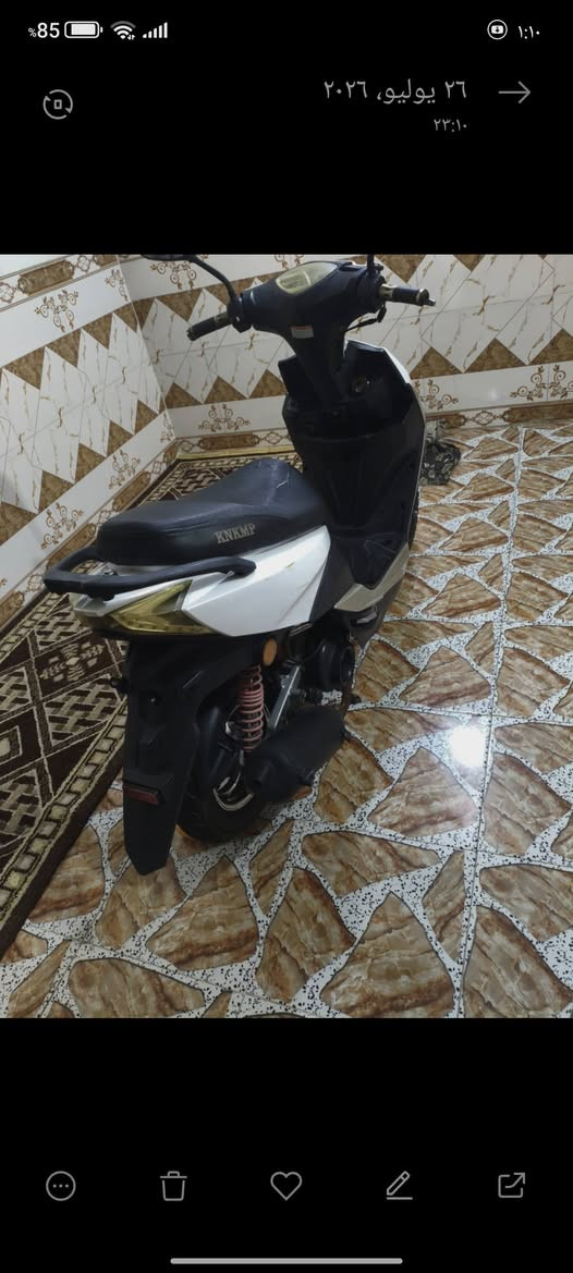 السلام عليكم دراجه ماكس اف اس للبيع مديل 2020 الدراجه كامله من كلشي السعر 650 العنوان كربلاء حي لعامل قرب مستوصف الامير رقم لهاتف ***********

نص مكتوب في الصور:
- ٨٥ %
- ٢٦ يوليو، ٢٠٢٦
- ٢٣:١٠
- %85 26 يوليو، 2026 23:11
- %85 1:10
- %85 ٢٦ يوليو، ٢٠٢٦ ٢٣:١١
