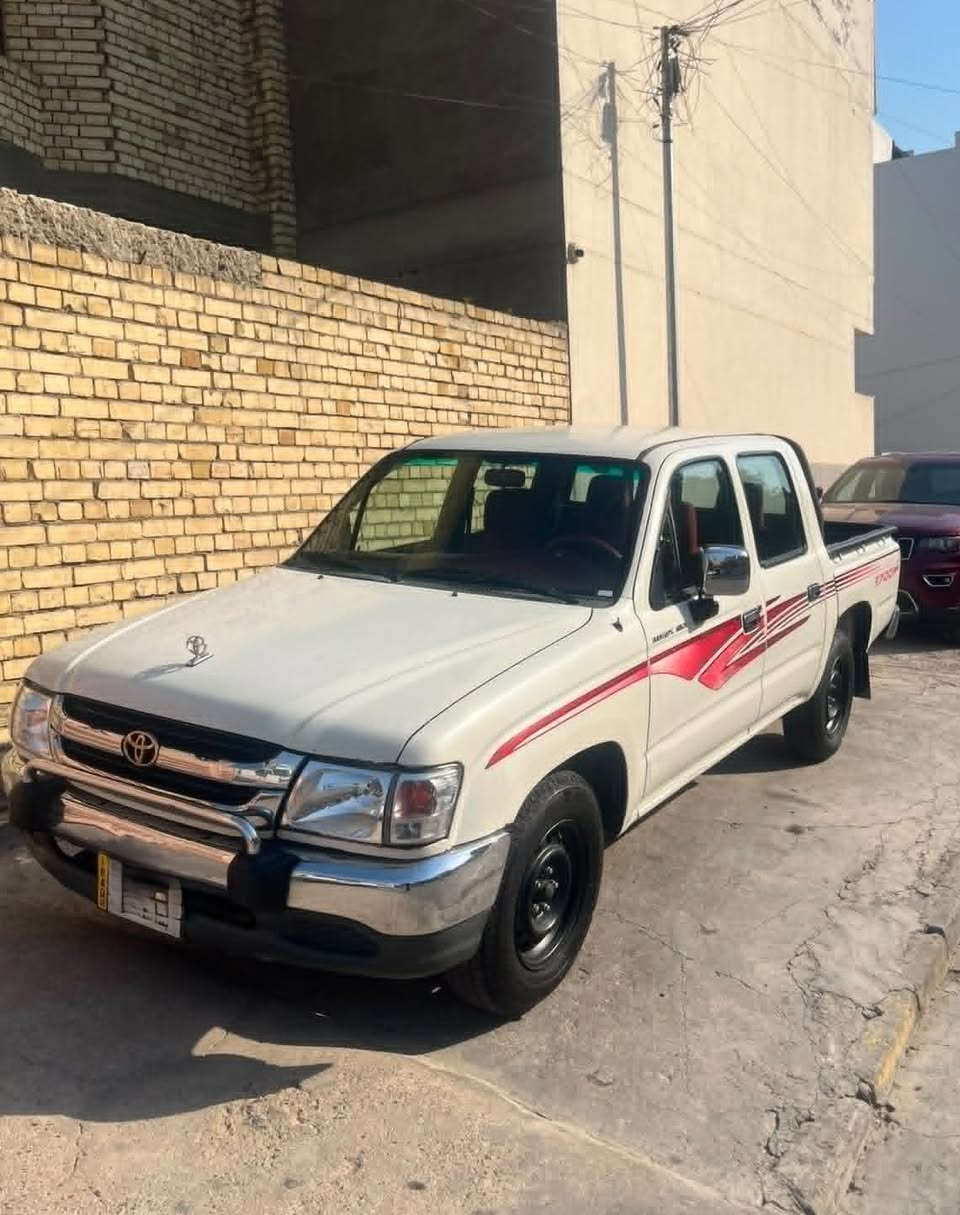 بيك اب موديل 2003 بغداد الصور توضح حالتها وبيه بارد بالباب مال السايق، محرك ممفتوح ومابي تنقيص وصدر جديد البيع شرط التحويل السعر 90 ورقة   موبايل ***********
