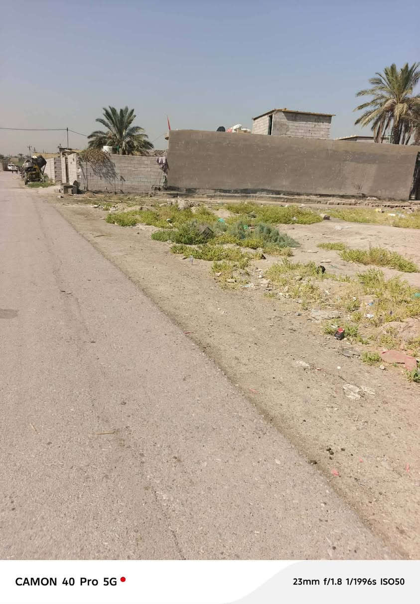 السلام عليكم قطعة ارض للبيع المساحة ٢٠٠ متر الجعارة شارع المنتضر هاذا رقم راعيها***********  وهاذا رقمي *********** اذا اكو اي سؤال اني بالخدمة

نص مكتوب في الصور:
- CAMON 40 Pro 5G 23mm f/1.8 1/1996s ISO50
- CAMON 40 Pro 5G
- 23mm f/1.8 1/1724s ISO50
- CAMON 40 Pro 5G 23mm f/1.8 1/1896s ISO51
- 23mm f/1.8 1/2107s ISO50
