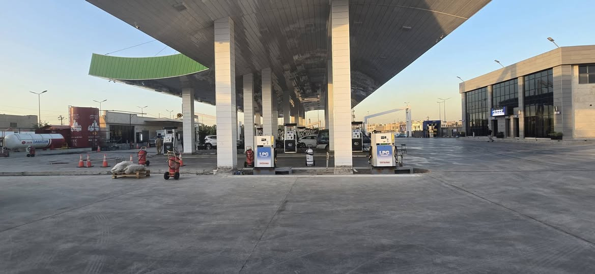 غاز LPG • عين المها بغداد • تركيب وإشراف