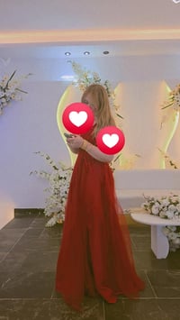 فستان • شغل يدوي • مقاس ٧٣-٨٠