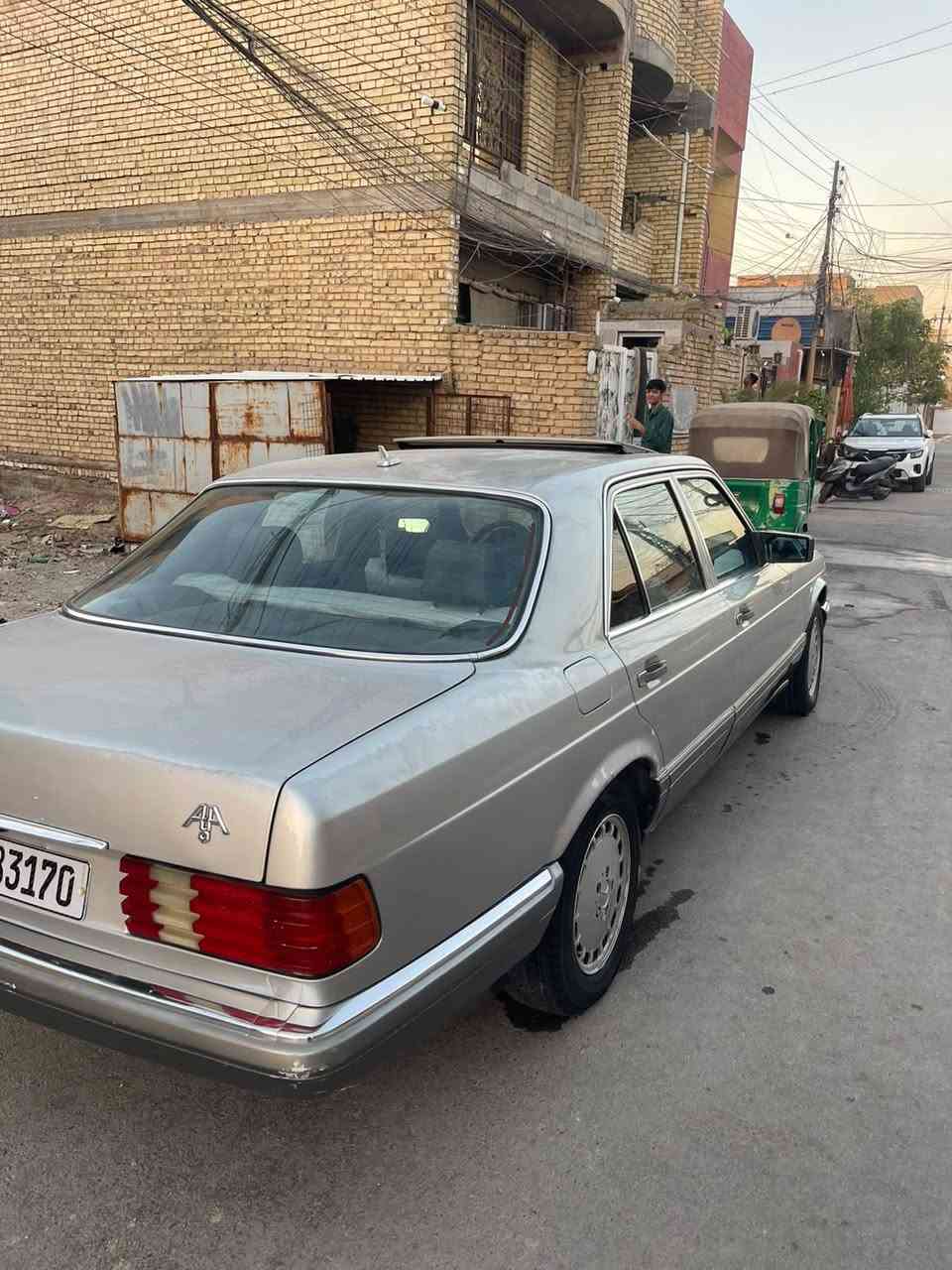 سلام عليكم اخوان مارسدس جامبوو رئاسي موديل 1991 فول مواصفات كشنات تحكم تتفهه بل كشنات بيها  فتحه السياره بلاديهه  السعر 80وبيها مجال رقم للاستفسار***********
