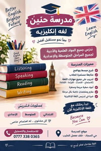 عنوان اليوسفية حي السجاد خلف معمل  الحليب بيت مثنى علوش  نص مكتوب في ا...