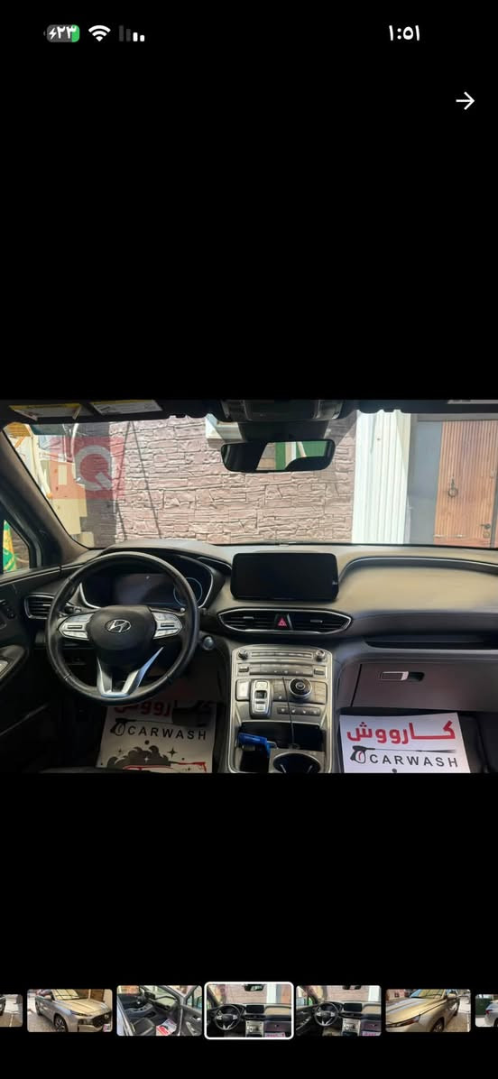 ‏Hyundai Santa Fe, Calligraphy 2022
محرك: 2500 تيــربـو🚀🚀 اقلاع طيـارة👀
السيارة اعلى فئة تجي بالسنتافي /  كالگرافـي
مليانة مواصفات 👻👻281 حصــان 🚀
فور ويل HTRAC
فتحة سقف (بانوراما ) طگتين
داتاشو يعرض سرعة السيارة وتنبيه الرادار 
 كشنات كهرباء 12 حركة
كشن السايق خزن ميموري سيت
كشنات جلد 
كشنات تدفئة و تبريد الامامية والخلفية تدفئة
ستيرن تدفئة 
شاشة جبيرة 
ابـل كاربلاي 
اندرويد اوتو
كامرات 360  درجة 
توقف امامي ذكي
توقف خلفي ذكي
5 كامرات
شفتات سرعة
رادارات 360 امامية ، خلفية ،جانبية
حساسات امامية و خلفية السيارة بيها 12 حساس 🥷🏻
مانع تصادم خلفي وجانبي وامامي مع توقف ذاتي 
داخل السيارة LED متغير اكثر من 10 الوان
مري شفط مع اشارات بالمري
تنبيه خروج مسار 
نقط عمياء
قيادة ذاتية
مثبت سرعة 
تحديد مسار
تثبيت مسار 
سستم صوت 12 سماعة بنظام Harman Kardon
لايتات امامية خلفية LED
لايتات امامية بنظام LED DRL
السيارة مزودة بنظام Blue Link Telematics
جنطة كهرباء 
ويل كروم 20 انچ 🥷🏻
سقف شامواه(كنتارا)
دخول ذكي 
صندوق ذكي يفتح عن الاقتراب
اشاير ترحيب
6 وضعـيات قيادة
اوتو بارك (تتقدم وترجع بالبصمة)
شاحن وايرلس
بردات خلفية بلادية
السيارة

للاستفسار ***********

بغداد

