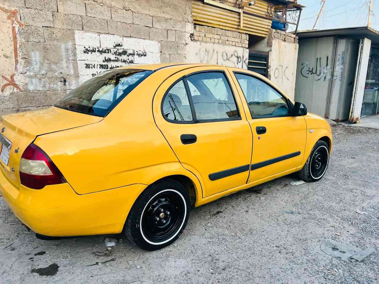 سلام عليكم طيبه موديل 15بيه بس جاملغ خلفي وكلشي جديد مكينه جديده تايرات تخم جديد صدر جديد باتري جديد مصفره غرامات وهيئه مكاني بلديات ***********
