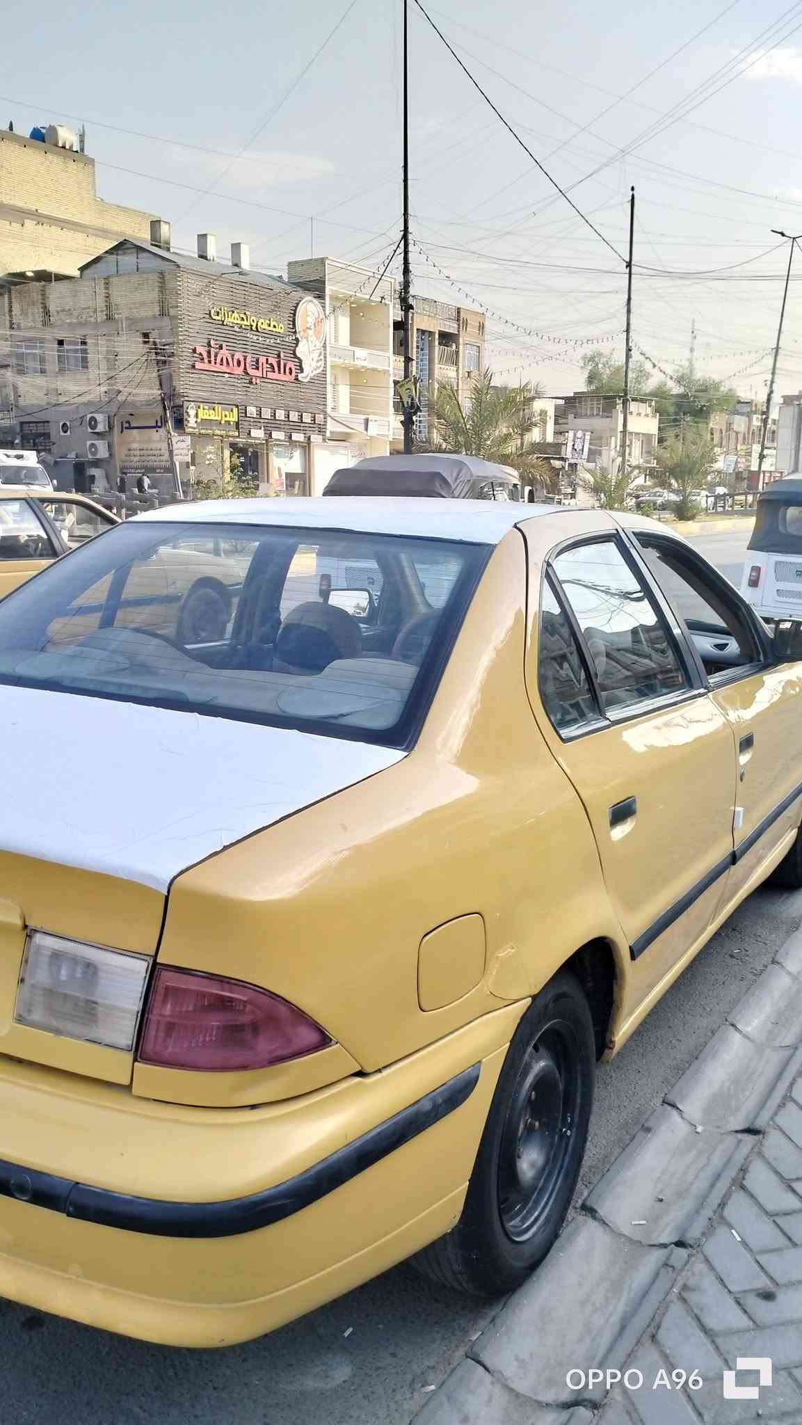 سمند 2013 رقم بابل مكانها مدينة الصدر هيئة غرامات تاخذ صافي تحويل ثاني يوم تخم تاير سنر لك تغليف البطن كله ارضية جلد وبوب وتنته نايلون حراري مشط ستيرن جديد باور جديد نواقص بسيطة بيها صبغ تجي تشوف سيارة جاهزة جاي اطلع بيها ع باب الله يومياً تقريبًا 4 الى 5 ساعات السعر 25 بيها مجال للشراي ***********

نص مكتوب في الصور:
- OPPO A96