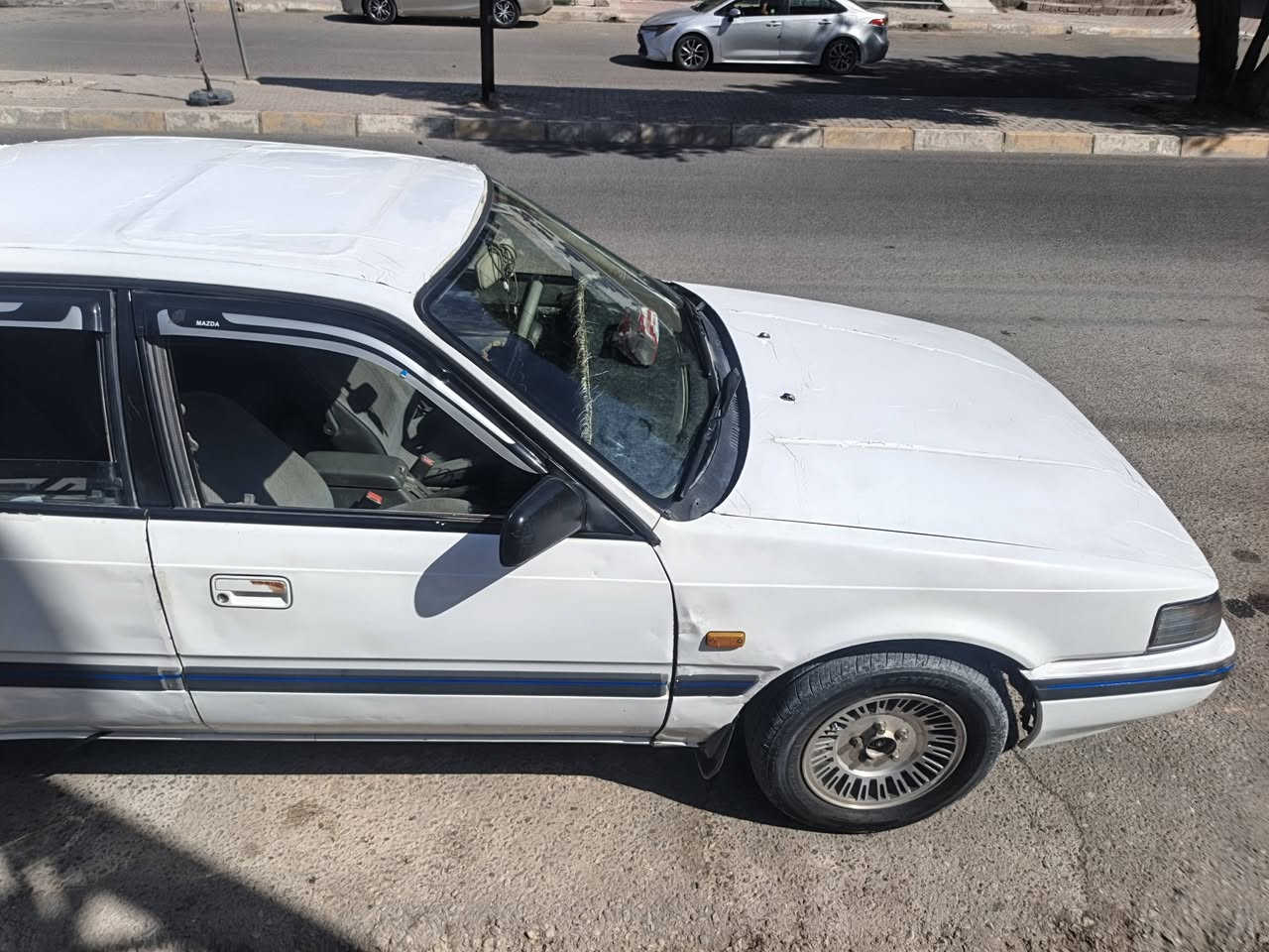 مازدا للبيع محرك كير كفاله تخم تاير جديد رقم سليمانية باسمي مكان ديالى جلولاء السعر ٣٥    ***********
