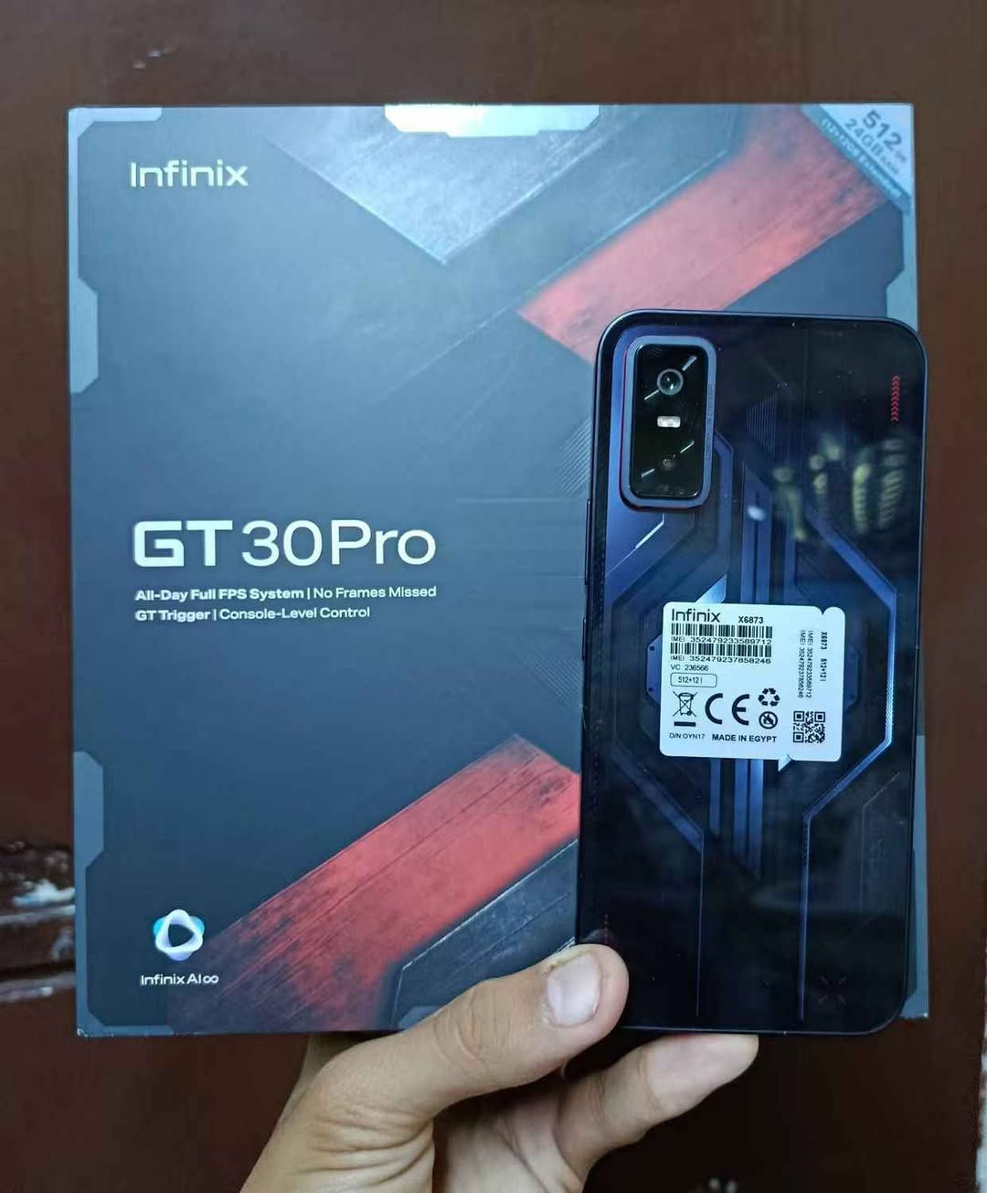 إنفينيكس GT30 برو • ٥١٢ • مستعمل بضمان