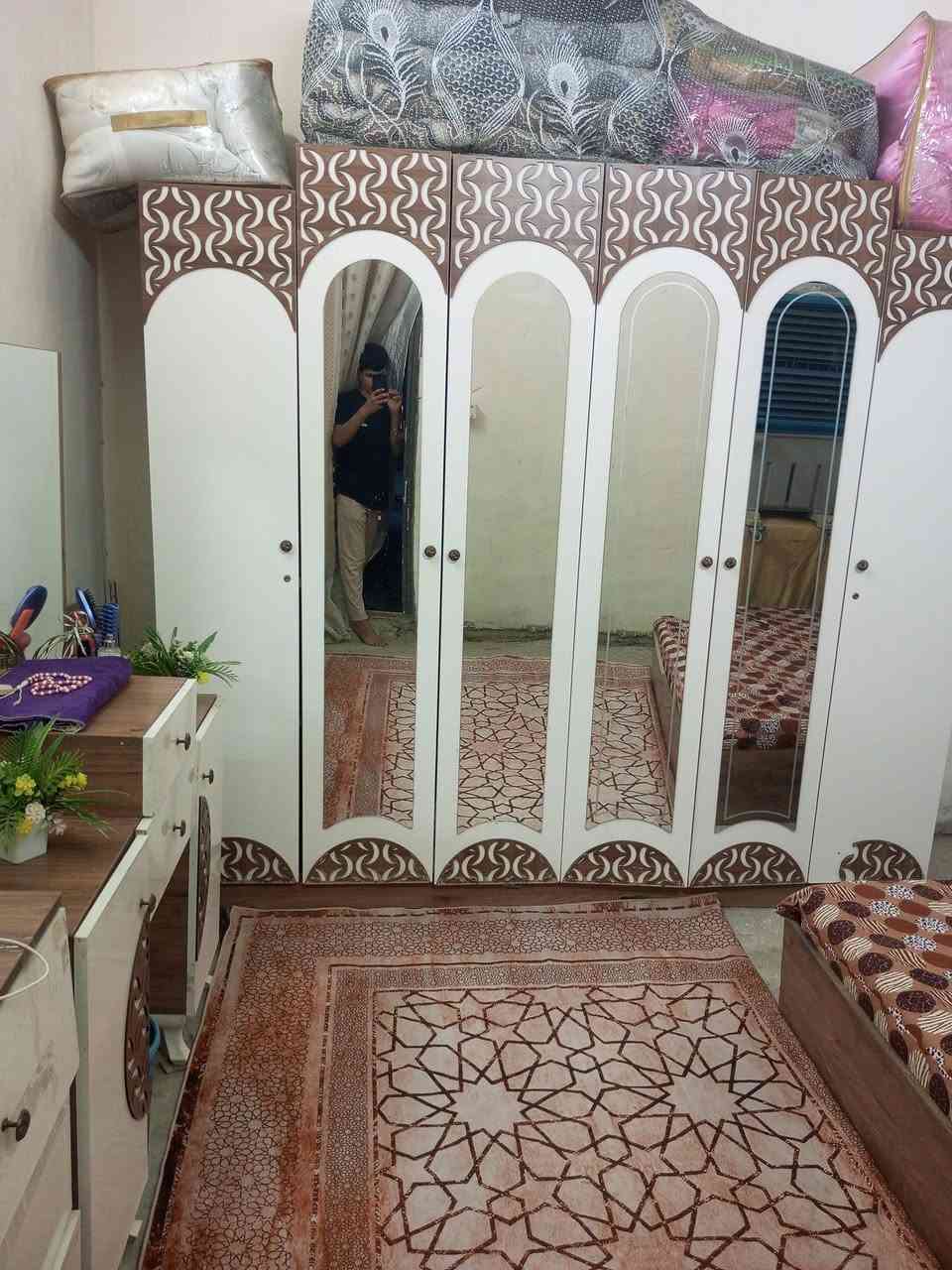غرفه نوم تركي نضيفه مكاني مدينه الصدر  450 
6قطع  رقمي *********** بي وتساب
