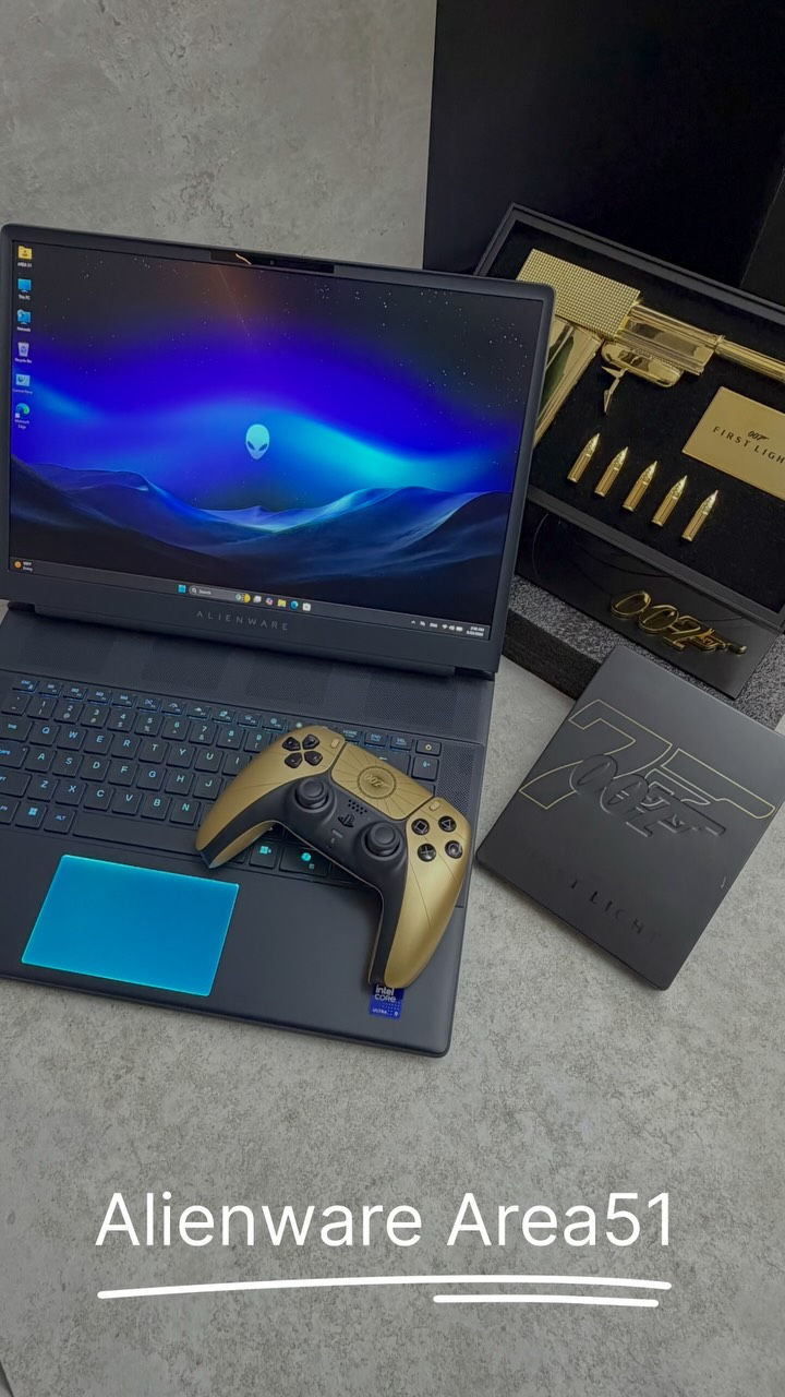 ALIENWARE AREA 51 
THE BEAST IS HERE.

هنا ما نحجي عن Gaming Laptop عادي…
هنا نحجي عن وحش محمول صُمم حتى يقدم مستوى أداء استثنائي لأقوى الألعاب، الرندر، التصميم والأعمال الاحترافية الثقيلة.

Ultra 9-275HX 
32GB DDR5
1TB SSD M.2
RTX 5080 16GB
16” 2.5K 240hz 

Open Box 

Price : 5.390.000 IQD

👽 ALIENWARE AREA 51
POWER HAS A NEW ADDRESS.

SNIPER TECH — WE DO MORE FOR YOU⁩

نص مكتوب في الصور:
- Alienware Area51