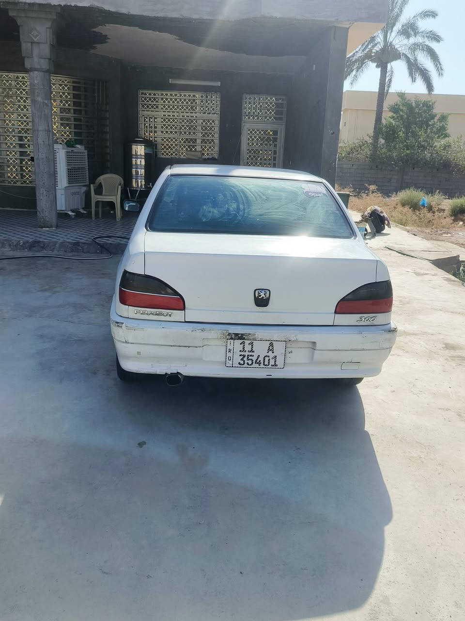 السلام عليكم
بيجو 306 فرنسي
موديل 2002
كير محرك صدر تايرات جديد
 رقم بغداد انكليزي
سياره بلاديه بدون صبغ
السعر 48 وبيهه مجال
مكاني بغداد العبايجي
‏‪***********‬‏ شراي اتصل وبيك خير ودلل
