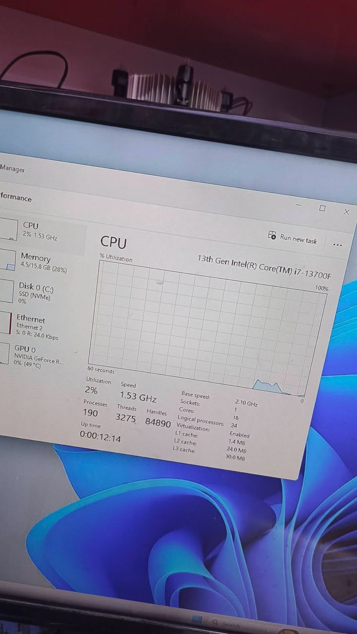 i7 13700F • RTX 3090 • ضمان ١٠ يوم
