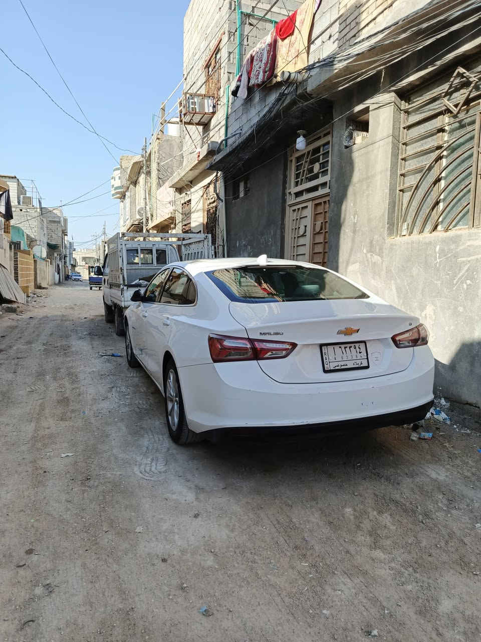 سلام عليكم سيارة ماليبو 2020 للبيع 
سيارة داخلـة معوقين وفکت هسه حرة بأسمي... 
ماليبو 2020 سيارة ضربتها جاملغ وبنيد مثل ماموضح بالصورة
سيارة جاهزة من كلشي شلعة معدل گير مكينة مكفولات مابيها اي نقص شغل واطلع.. 
مواصفات سيارة 👇
فئة LT
محرك1500 توربو 
تدفئة كشنات 
تشغيل عن بعد بيها بصمتين 
تثبيت سرعة 
تحکمات 
كراسي کهربائية 
گير 7 نمـر 
هية مواصفات لـ LT 
(السعر 105 ) 
للأستفسار 👈 ***********
