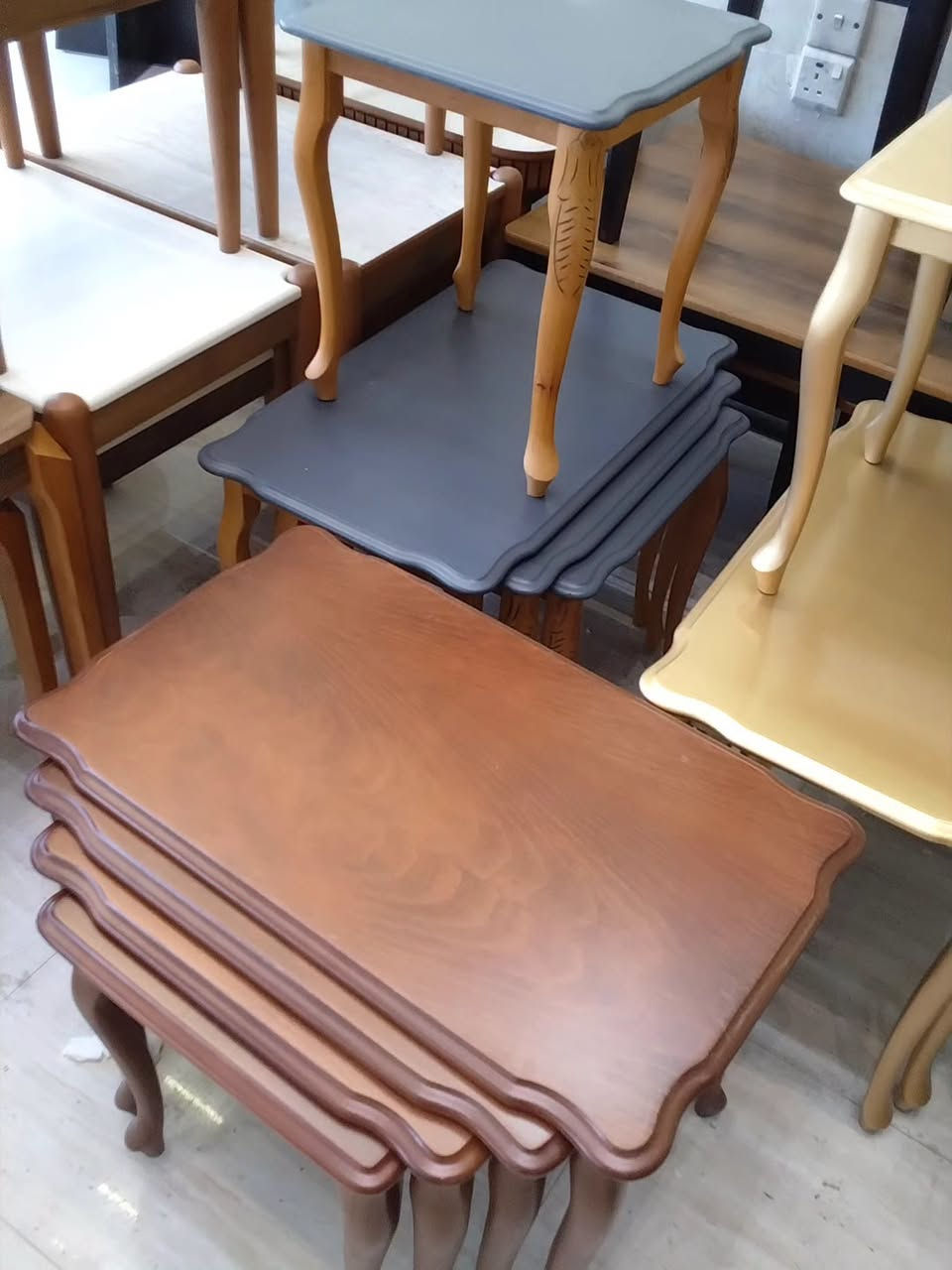 سيت طبلات • ارجل غزال • خشب زان