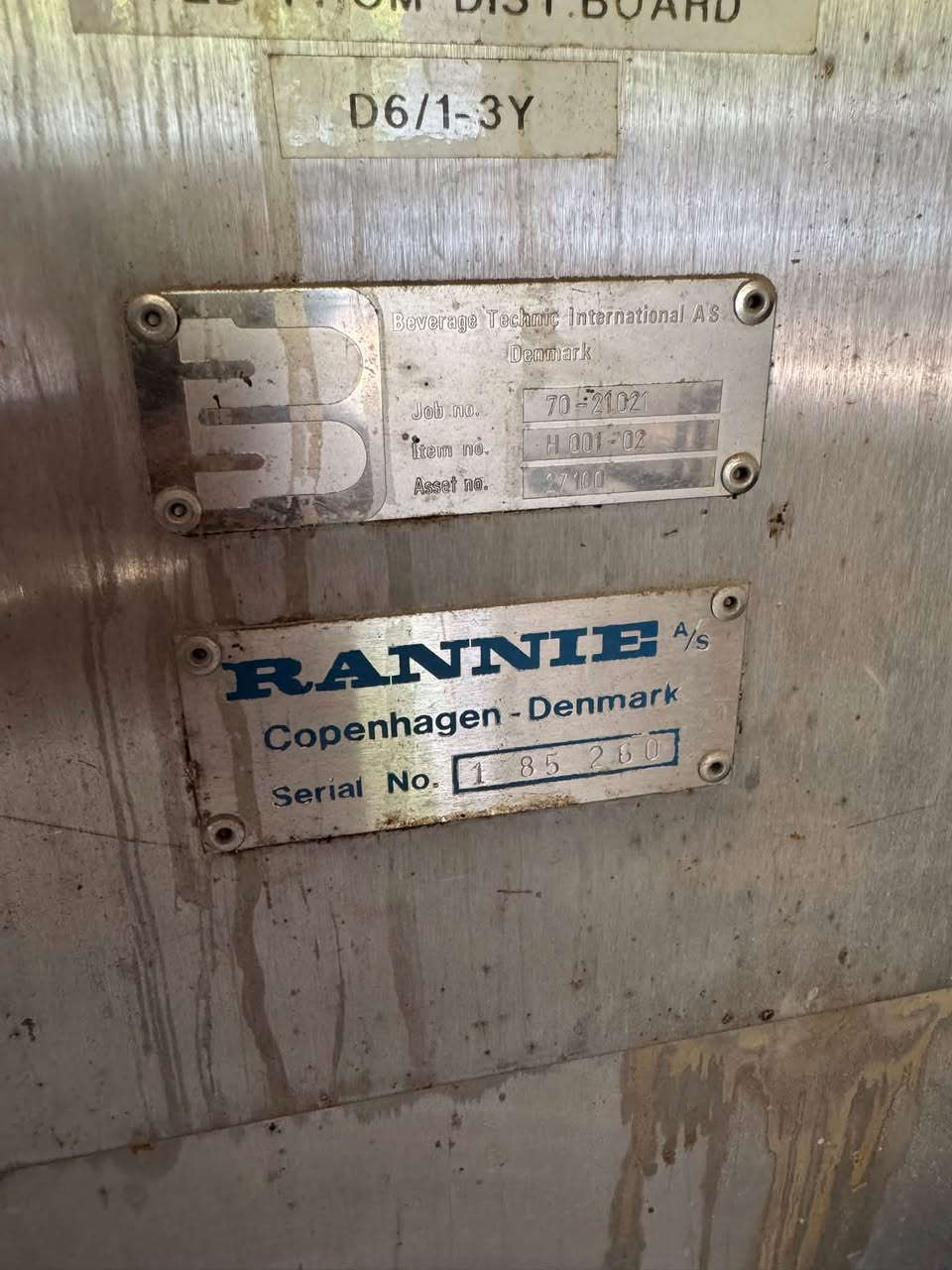 للبيع: مجانسات صناعية دنماركية (RANNIE)  
 العدد: 3 أجهزة بحالة ممتازة  
 الصناعة: RANNIE – الدنمارك

 الاستخدام: مخصصة لخطوط إنتاج العصائر والألبان
 والمشروبات

***********
***********
