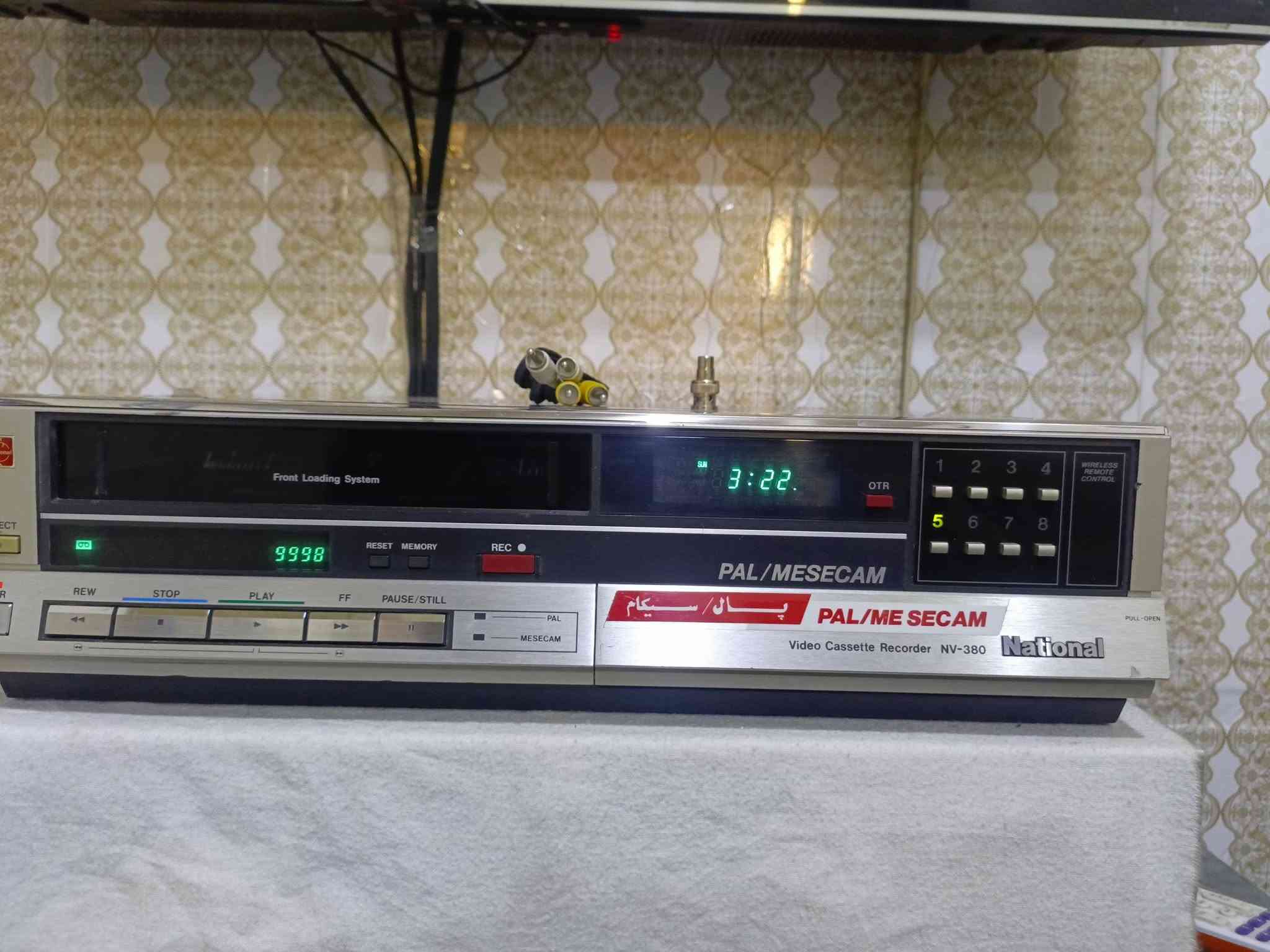 ناشيونال NV-380 • أواسط الثمانينات • نظيف شغال