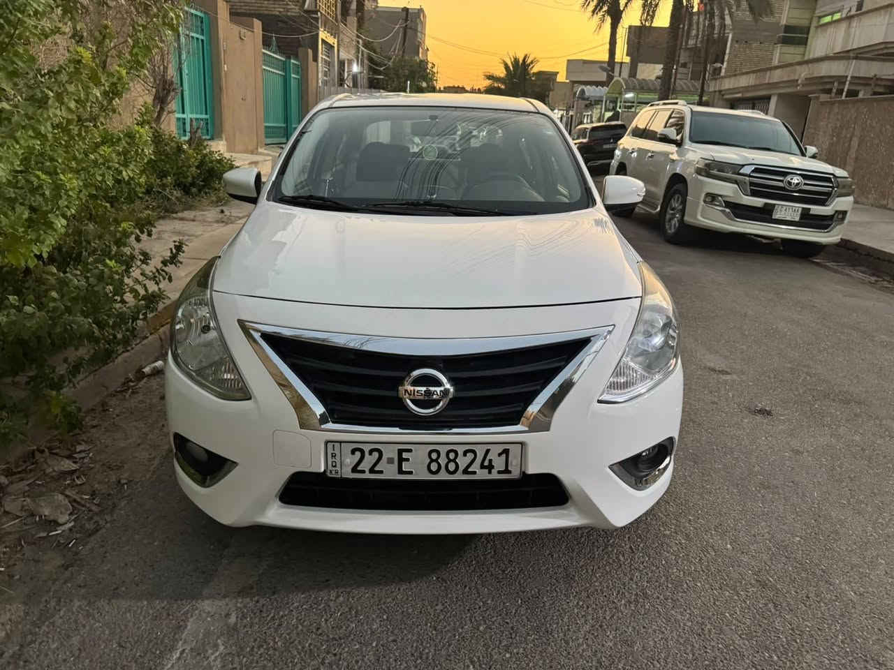 سلام عليكم سياره نيسان صني موديل 2024 ماشي 88كم بيهه صبغ بالبنيد يم لايت فقط بدون دواخل السعر 113 وبيعه مجال ***********
