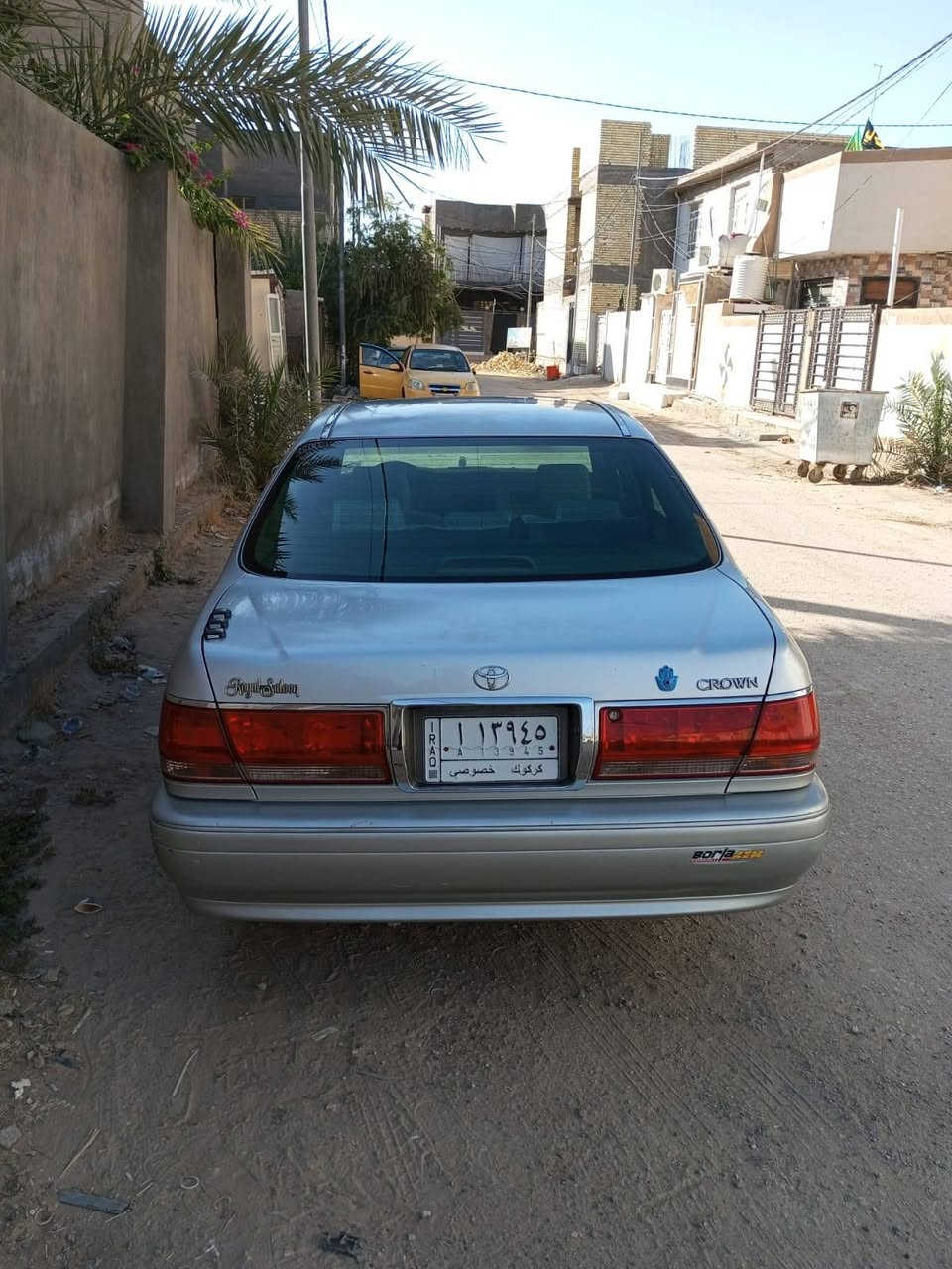 مكلف بل نشر سلام عليكم البيع تيوتا كراون ملكة 2002 كرستال اصل بسمي  رقم كركوك مدفوع كمرك وضريبه كامله السيارة مكفولة كفالة عامة كير مكينه حداديه تبريد ثلج دكمتين  مكينة ديفور الكبير  سياره جاهزه وشرط جديده  شادله منضومه مال زنون كامله وشاشة تحويرت النجف مكان السيارة نجف الاشرف ناحية العباسية السعر 90 وبيها مجال الشراي يتصل ***********
