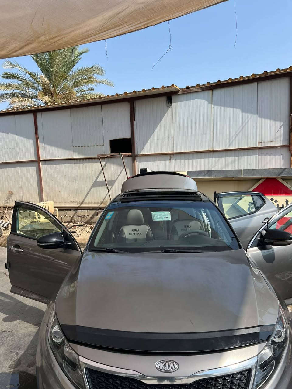 اوبتيما ٢٠١٢ • وارد امريكي • حادثة خلفي