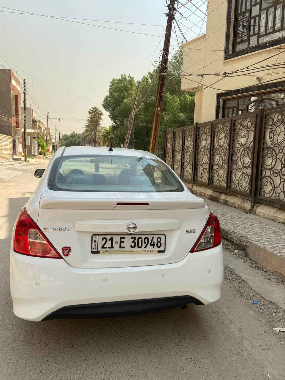 سلام عليكم نيسان سني هندي أم بليه زركه مديل 2021 سونار بل منشور سيارة جاهزه من كلشي بيه جاملغ الأمامي صبغ فقط 
مكينه كير صدر تخم تاير خير من الله 
مكان بغداد سعر 95 بيه مجال 
***********
