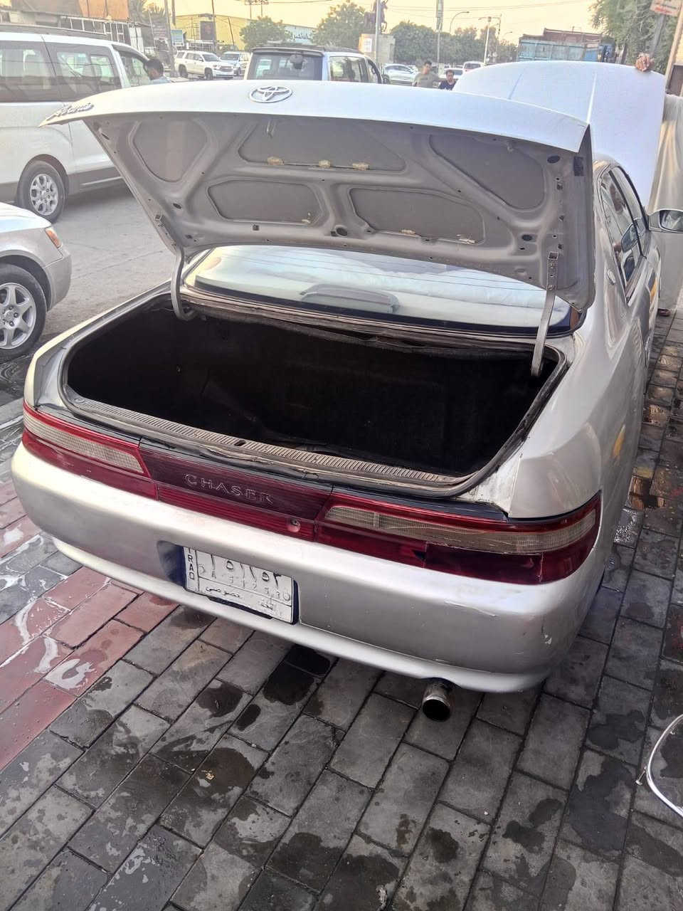 سلام عليكم 
شيزر للبيع موديل 1996مكفوله من الكص والنقل جثه و العيب الشرعي السياره جاهزه تخم تاير حداديه اماميه خلفيه رقم نجف راعيه بل نجف فقط تبخير في المكينه الاستفسار اكثر الاتصال على رقم ***********
