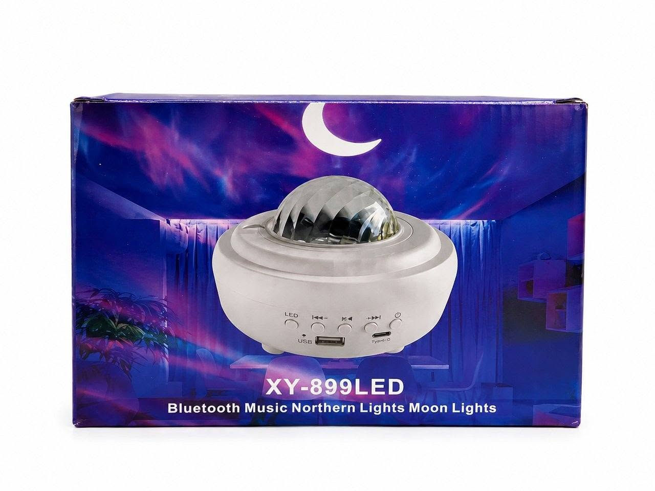 جهاز عرض إضاءة الفضاء والشفق قطبي (بروجكتور نجوم وقمر XY-899LED) مع مكبر صوت بلوتوث. السعر 15 للمراسله الرقم ***********
