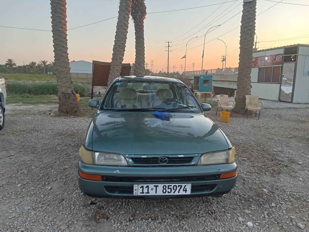 السلام عليكم سياره كورله موديل 93كهرائيات جاهزه مكينه وكير جاهزات رقم بغداد باسمي السعر 43 وبيه مجال ***********
